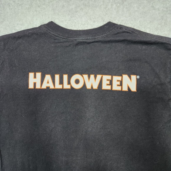 Halloween Horror Nights Shirt Small Black Universal Studios Michael Myers 2016 - Picture 9 of 11